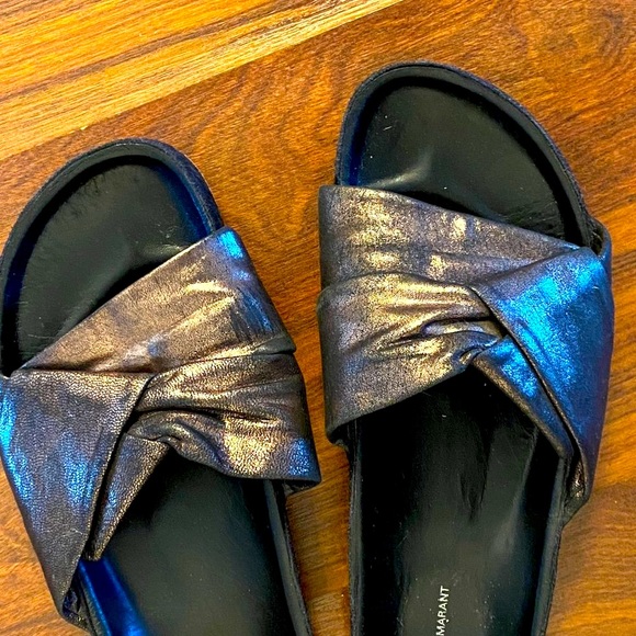 SALE Isabel Marant - copper sandals - size 36 -$30 - Picture 3 of 5